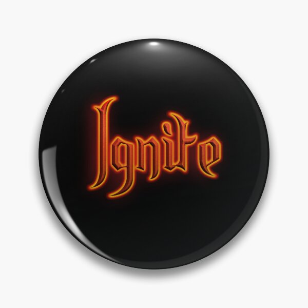 Item preview, Ignite (Fiery Glowing Text) designed and sold by Swabcraft.