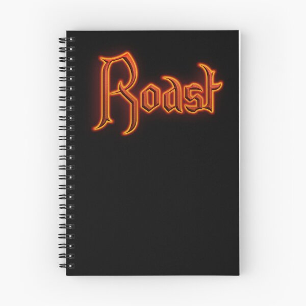 Item preview, Roast (Fiery Glowing Text) designed and sold by Swabcraft.