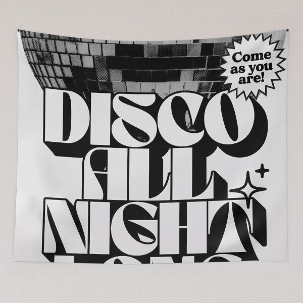 Item preview, Disco All Night Long designed and sold by tanishaengman.