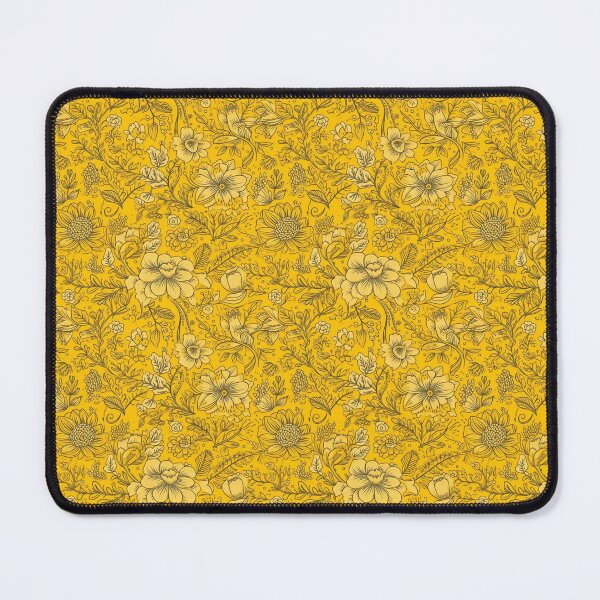 Item preview, Yellow floral pattern  designed and sold by florallover444.