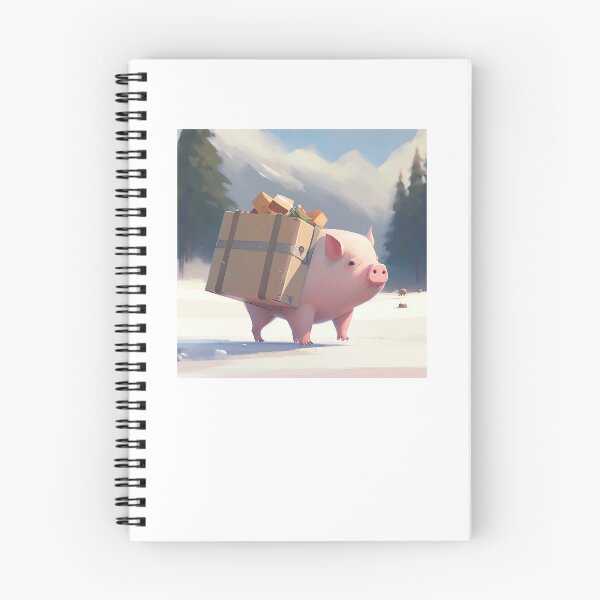 Item preview, Brave Piglet's Quest designed and sold by Wallbreaker Pig.