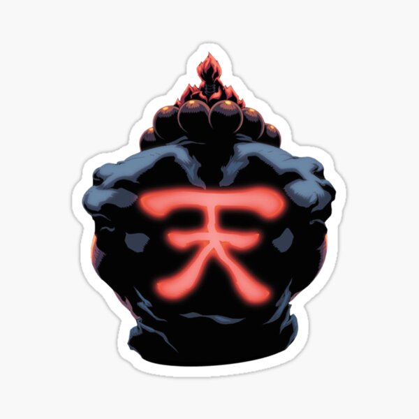 Akuma / Gouki - 3rd Strike Sticker for Sale by PitadorBoy