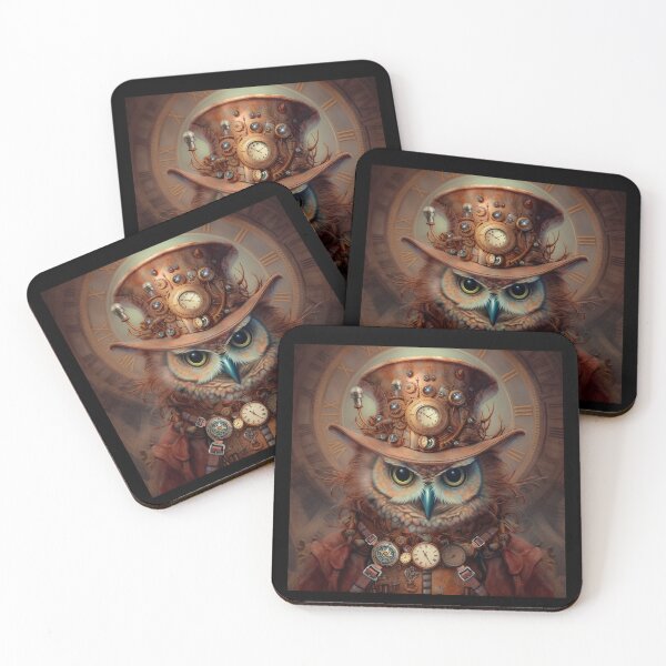 Item preview, Steampunk owl  designed and sold by Christopher William  Eather.