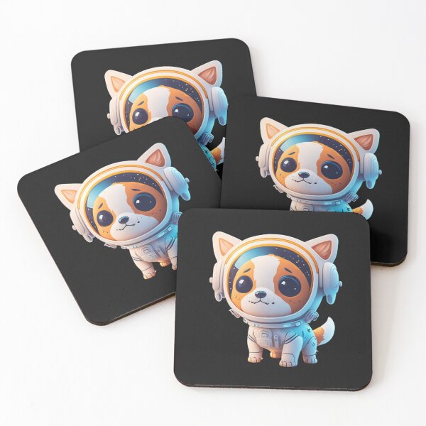 Item preview, Very Cute Cosmo the Space Dog designed and sold by ChibiArtline.
