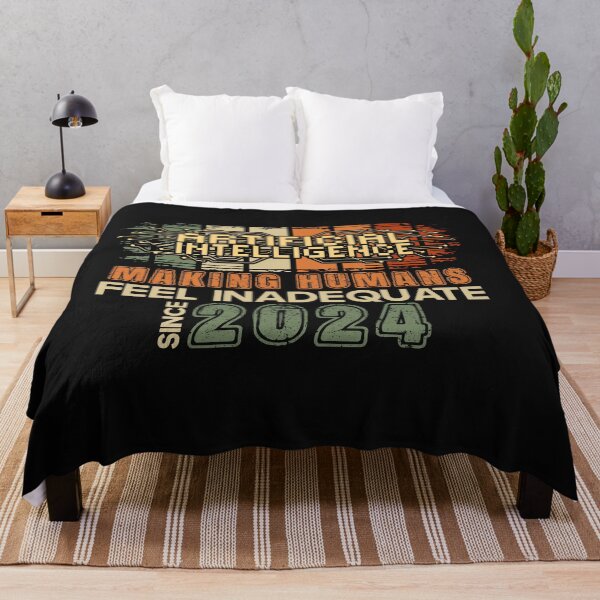 Item preview,  Artificial intelligence funny quote Making humans feel inadequate since 2024 designed and sold by HomeCoquette.