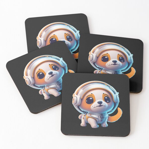 Item preview, Very Cute Cosmo the Space Dog designed and sold by ChibiArtline.