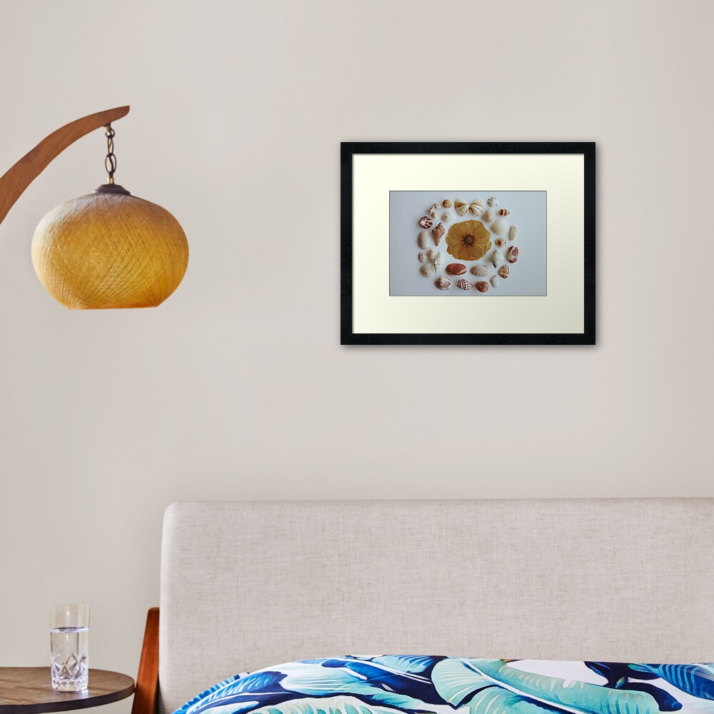 Item preview, Framed Art Print designed and sold by pebblesandherbs.
