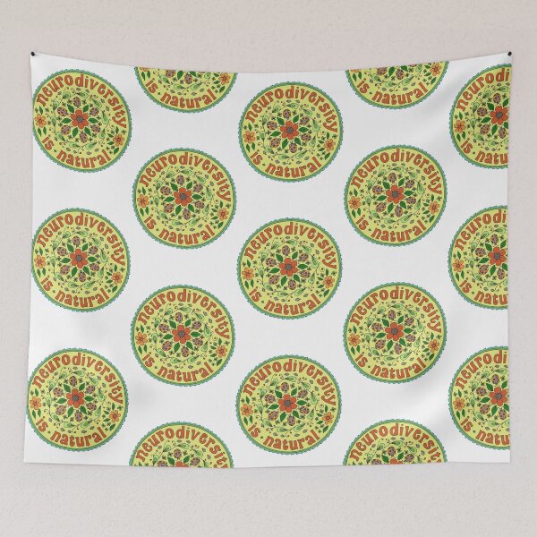 Item preview, Neurodiversity Mandala  designed and sold by bondsjeffrey.