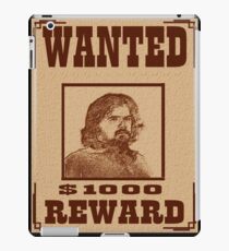 WANTED iPad Case/Skin