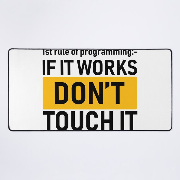 Item preview, First Rule Of Programming If It designed and sold by glorianadrew.