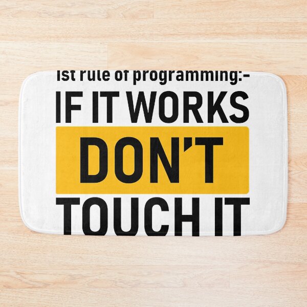 Item preview, First Rule Of Programming If It designed and sold by glorianadrew.