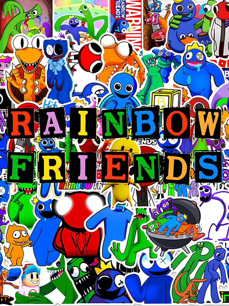 Rainbow friends yellow Sticker for Sale by KHarry87