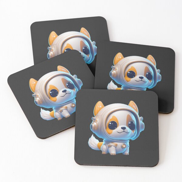 Item preview, Very Cute Cosmo the Space Dog designed and sold by ChibiArtline.