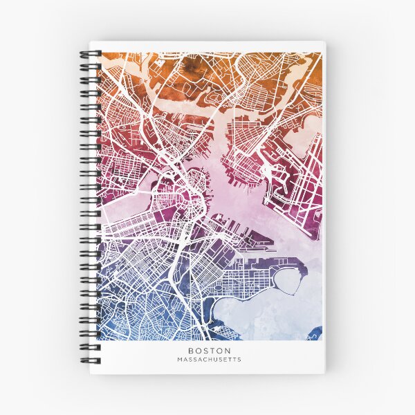 Item preview, Boston Massachusetts Street Map designed and sold by ArtPrints.