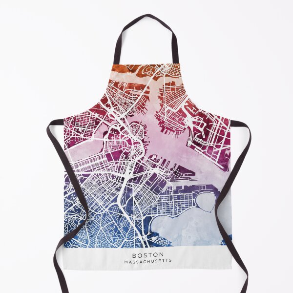 Item preview, Boston Massachusetts Street Map designed and sold by ArtPrints.