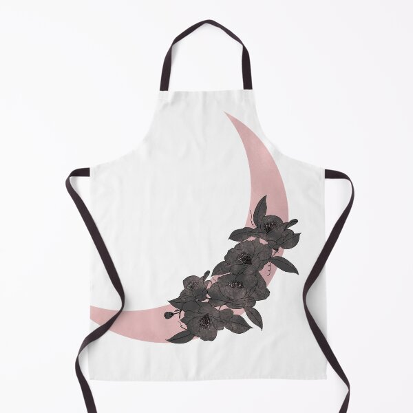 Item preview, Boho Floral moon celestial design in peach tones designed and sold by Aesthetica-1.