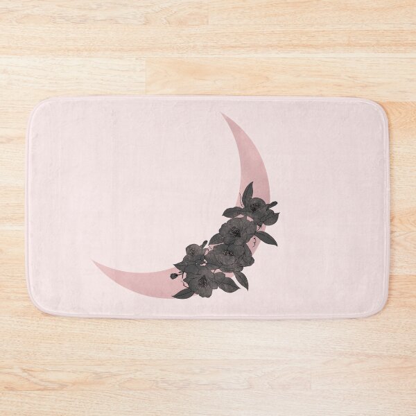 Item preview, Boho Floral moon celestial design in peach tones designed and sold by Aesthetica-1.