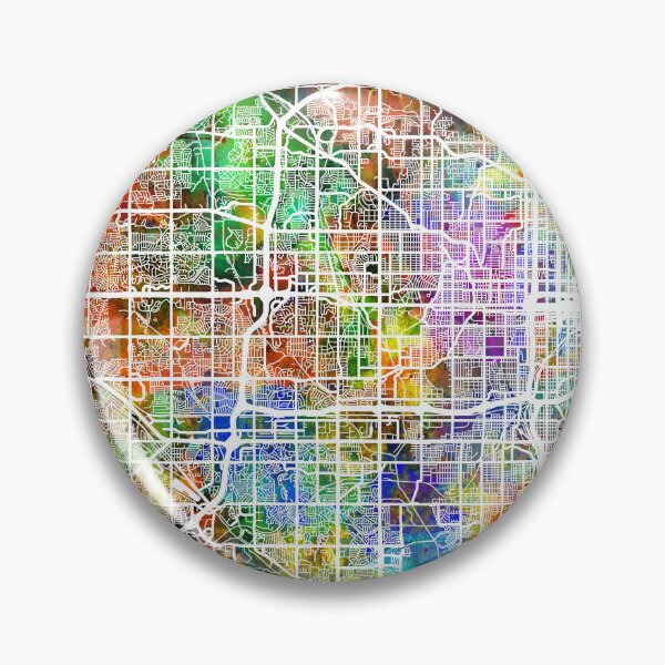 Item preview, Omaha Nebraska City Map designed and sold by ArtPrints.