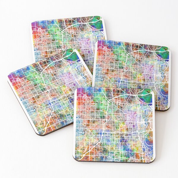 Item preview, Omaha Nebraska City Map designed and sold by ArtPrints.