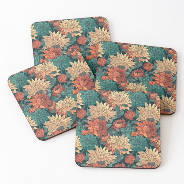 Item preview, Dahlia flower pattern  designed and sold by florallover444.