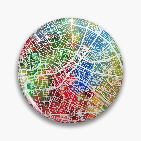 Item preview, Berlin Germany City Map designed and sold by ArtPrints.