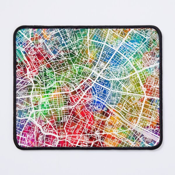 Item preview, Berlin Germany City Map designed and sold by ArtPrints.