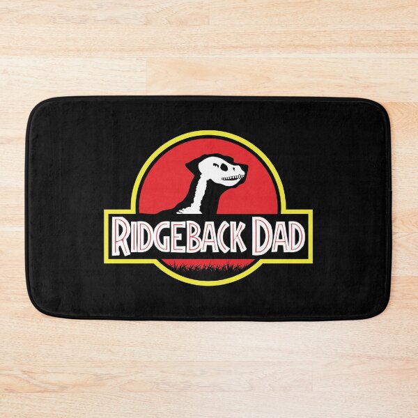 Item preview, (For Dark Background) Jurassic Rhodesian Ridgeback Dad designed and sold by More Cute Dogs.