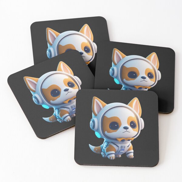 Item preview, Very Cute Cosmo the Space Dog designed and sold by ChibiArtline.