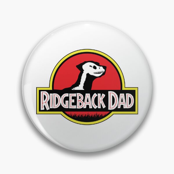 Item preview, (For Bright Background) Jurassic Rhodesian Ridgeback Dad designed and sold by More Cute Dogs.