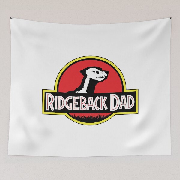 Item preview, (For Bright Background) Jurassic Rhodesian Ridgeback Dad designed and sold by More Cute Dogs.