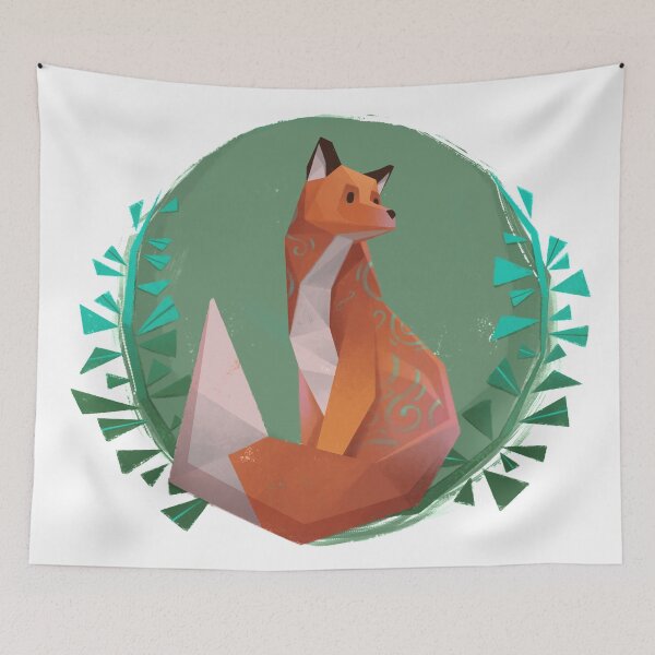 Item preview, The Enchanted Fox designed and sold by romanv61.