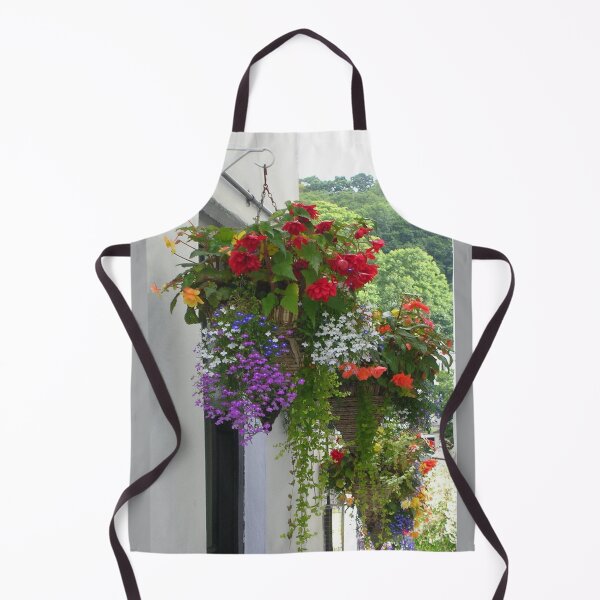Item preview, Floral Hanging Baskets - Llangollen UK designed and sold by lezvee.