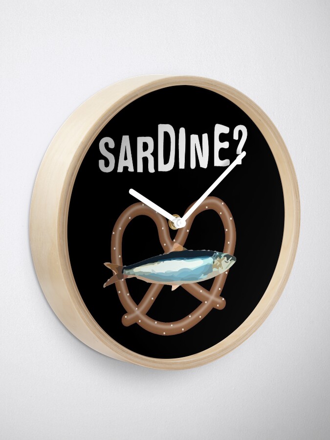 "Sardine? The Burbs Movie Quote" Clock for Sale by
