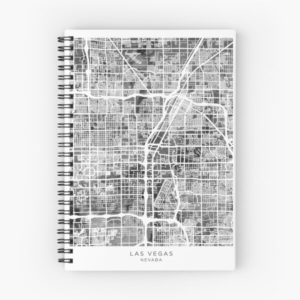 Item preview, Las Vegas City Street Map designed and sold by ArtPrints.