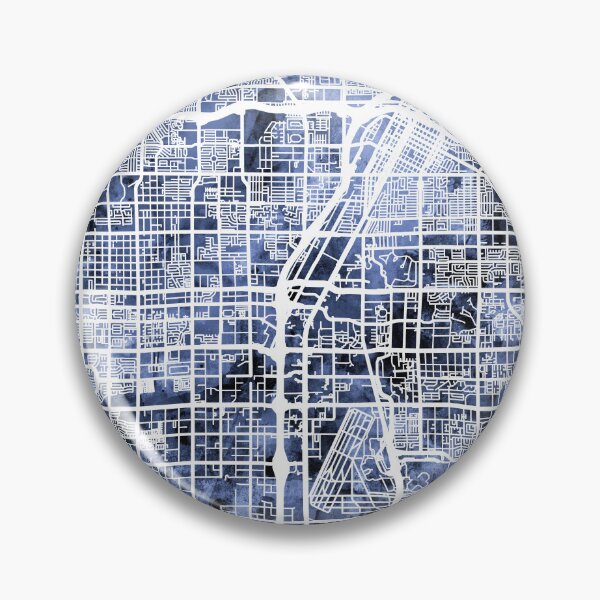Item preview, Las Vegas City Street Map designed and sold by ArtPrints.