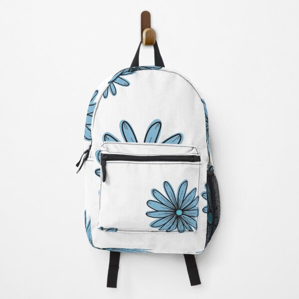 Item preview, Y2K Electric blue daisy flowers sticker designed and sold by Aesthetica-1.