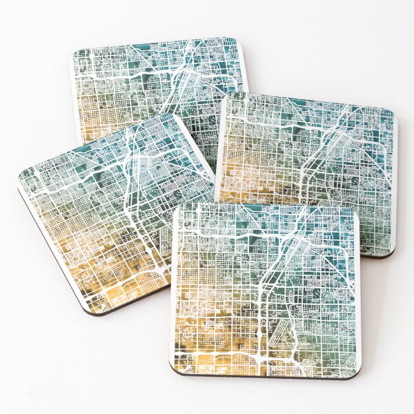 Item preview, Las Vegas City Street Map designed and sold by ArtPrints.