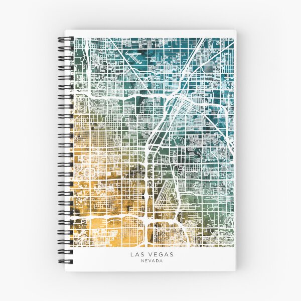 Item preview, Las Vegas City Street Map designed and sold by ArtPrints.