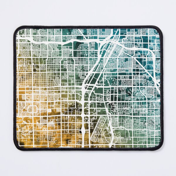 Item preview, Las Vegas City Street Map designed and sold by ArtPrints.