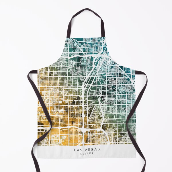 Item preview, Las Vegas City Street Map designed and sold by ArtPrints.