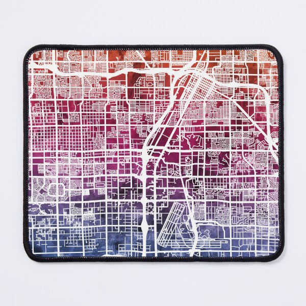 Item preview, Las Vegas City Street Map designed and sold by ArtPrints.