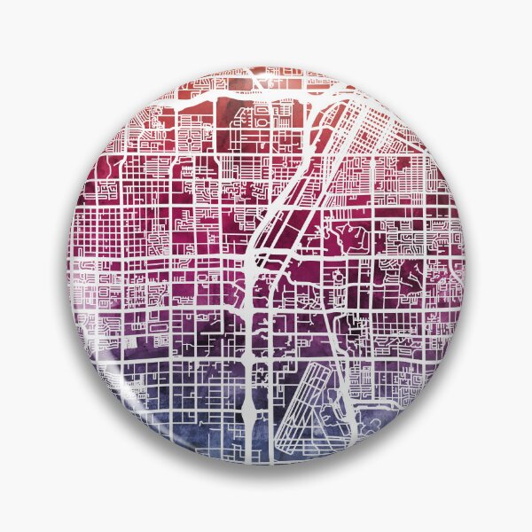 Item preview, Las Vegas City Street Map designed and sold by ArtPrints.