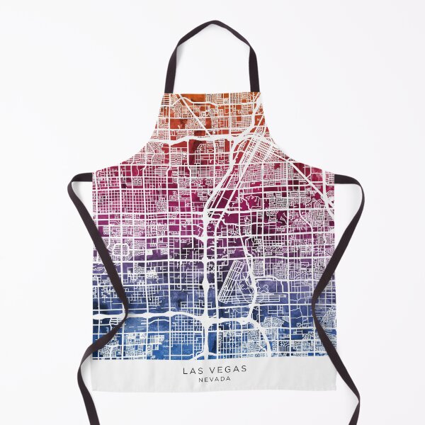 Item preview, Las Vegas City Street Map designed and sold by ArtPrints.
