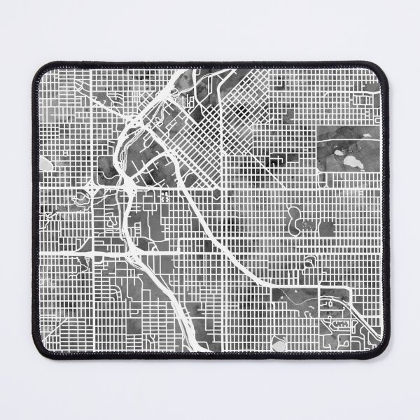 Item preview, Denver Colorado Street Map designed and sold by ArtPrints.