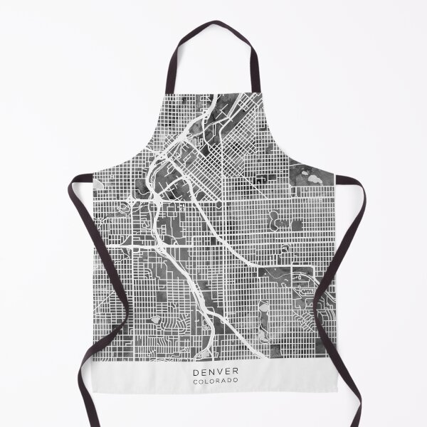 Item preview, Denver Colorado Street Map designed and sold by ArtPrints.