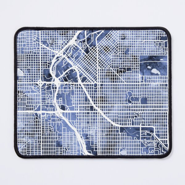 Item preview, Denver Colorado Street Map designed and sold by ArtPrints.