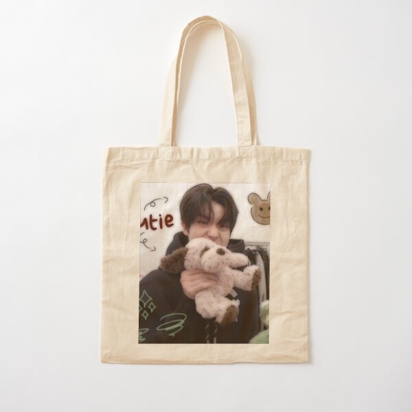 アイドル ENHYPEN トートバッグ tote bag 7455.42円 の定番 TREASURE トレジャー Canvas ECOBAG キャンバス エコバッグ 001 (WHITE)