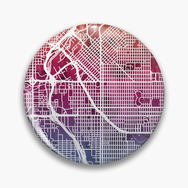 Item preview, Denver Colorado Street Map designed and sold by ArtPrints.