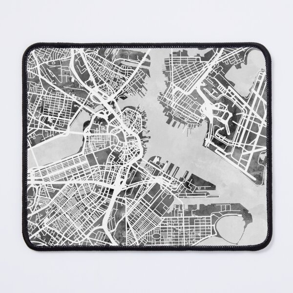 Item preview, Boston Massachusetts Street Map designed and sold by ArtPrints.