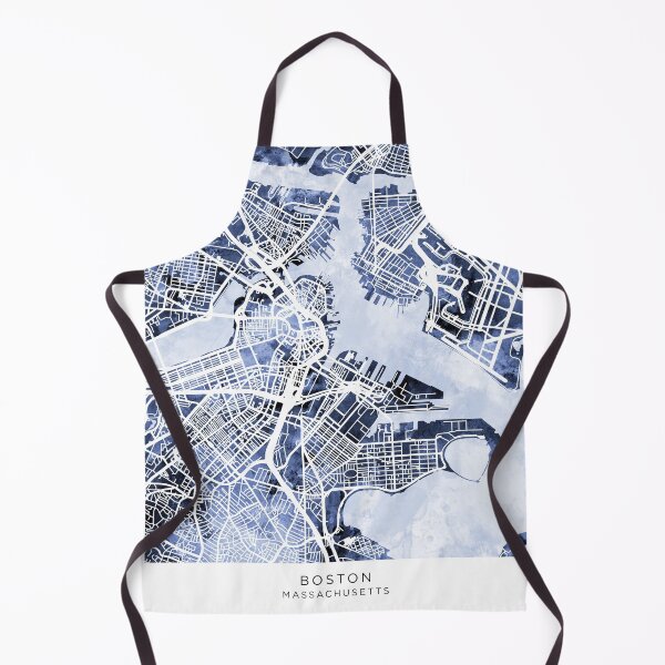 Item preview, Boston Massachusetts Street Map designed and sold by ArtPrints.